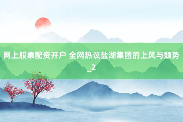 网上股票配资开户 全网热议盐湖集团的上风与颓势_2