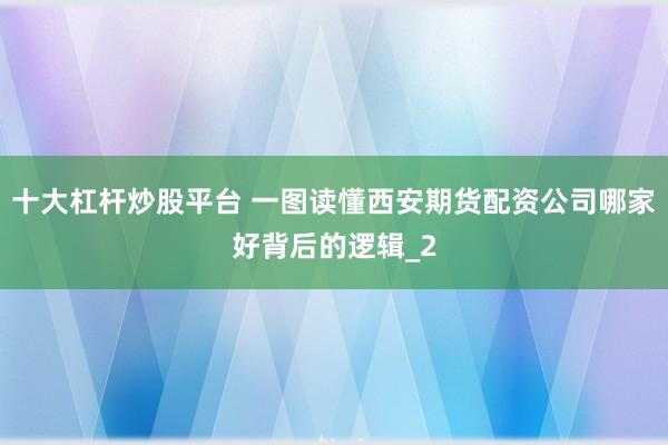 十大杠杆炒股平台 一图读懂西安期货配资公司哪家好背后的逻辑_2